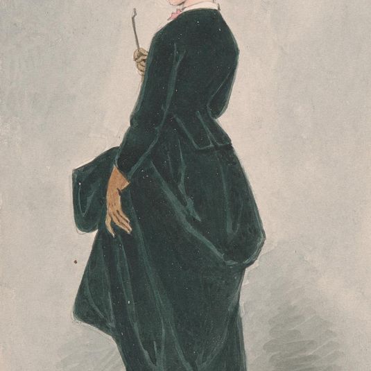 Lady in Green Dress