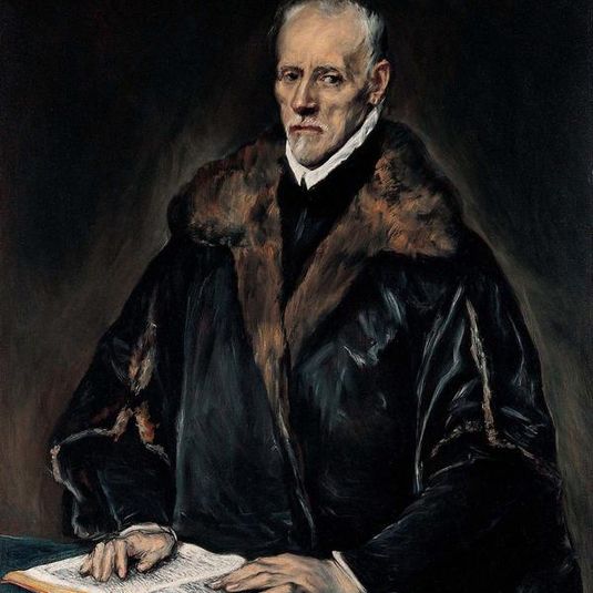 Portrait of Dr. Francisco de Pisa by El Greco