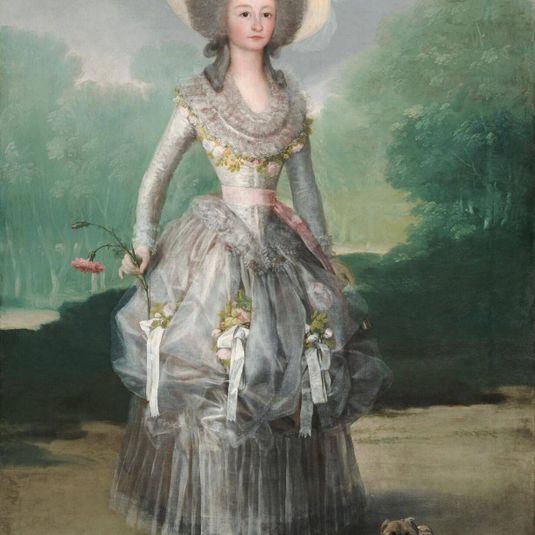 The Marquesa de Pontejos by Francisco de Goya