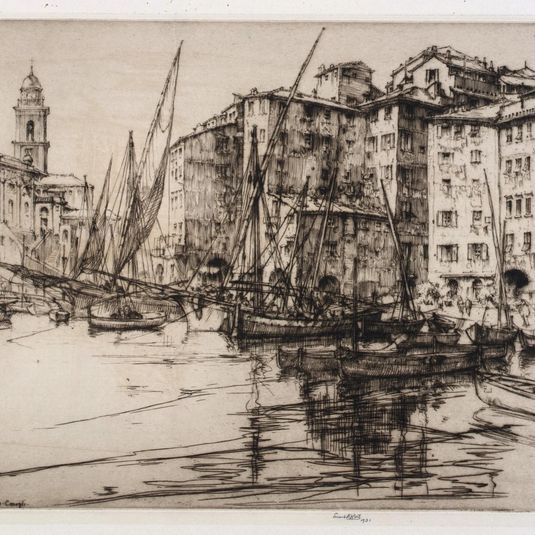 Shipping, Camogli