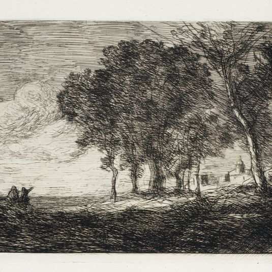 Paysage d'Italie