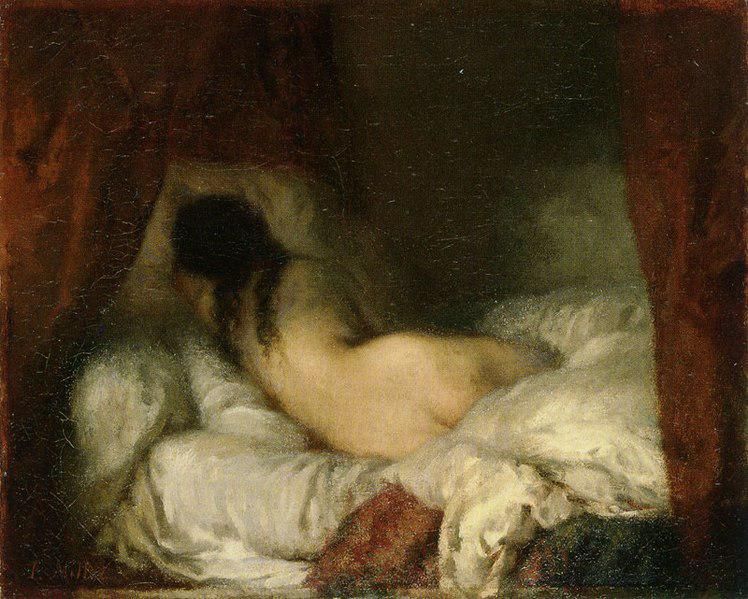 Femme nue couchée