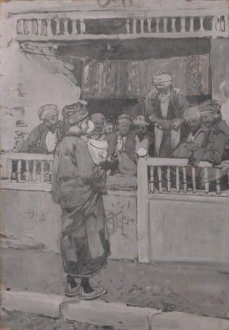 Study for "Arabian Nights"
