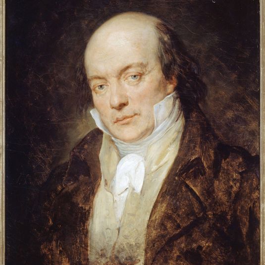 Portrait de Pierre-Jean Béranger (1780-1857), poète-chansonnier.