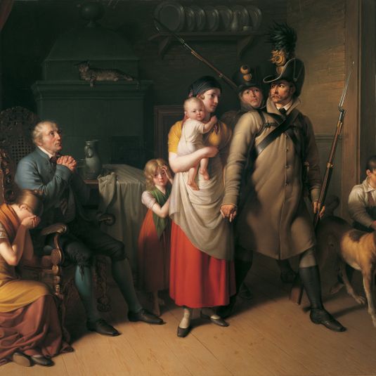The Militiaman's Departure