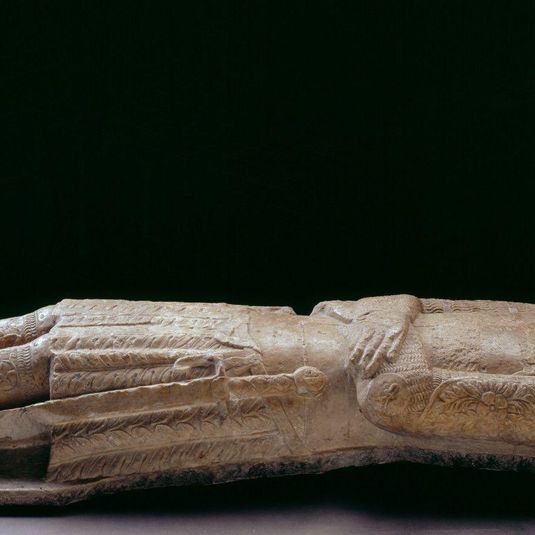 Tomb Effigy of a Recumbent Knight