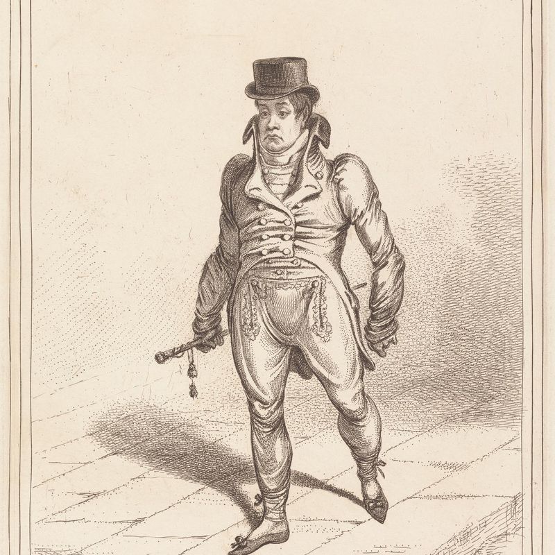 "all Bond Street trembled as he strode"