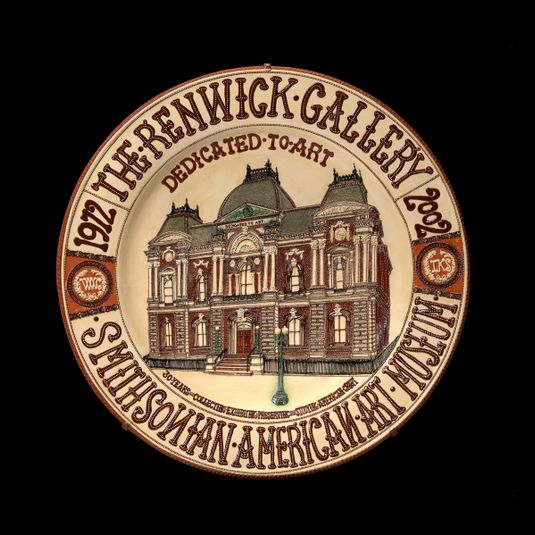 The Renwick 30th Anniversary Plate