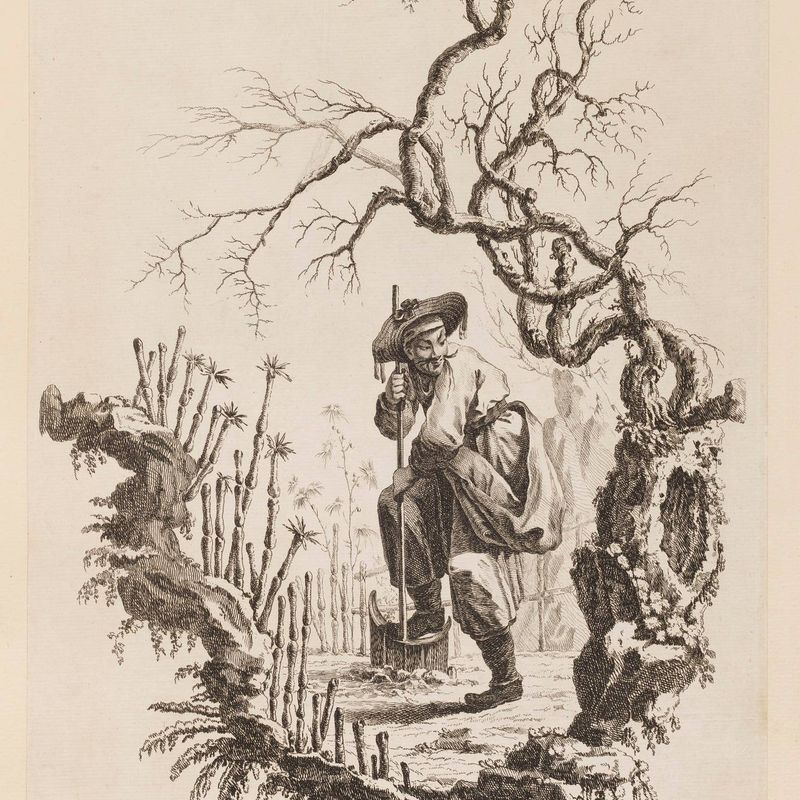 Figure and Bough