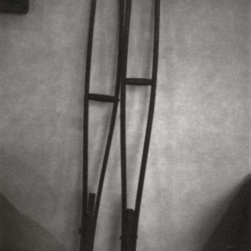 Frida Kahlo's crutches, Casa Azul, Coyoacán