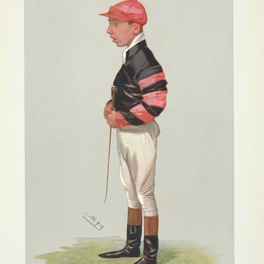 Jockeys of the Victorian and Edwardian Turf executed by Spy and others for the 'Vanity Fair' Series