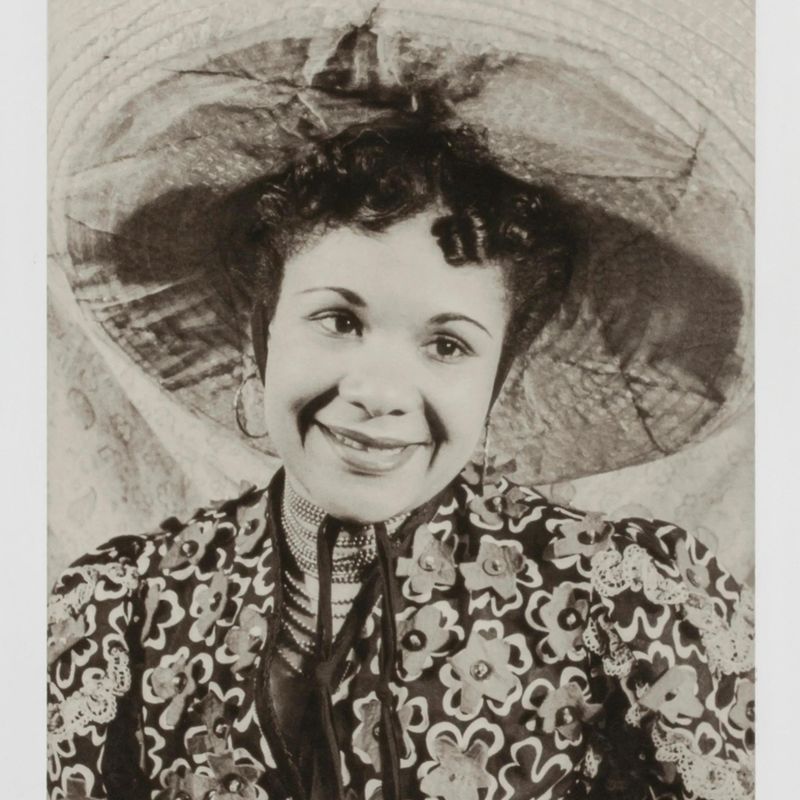 Katherine Dunham, from the unrealized portfolio "Noble Black Women: The Harlem Renaissance and After"