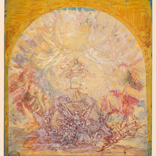 Sketch for the Painting in the Chancel of St. Bartholomew, New York City
