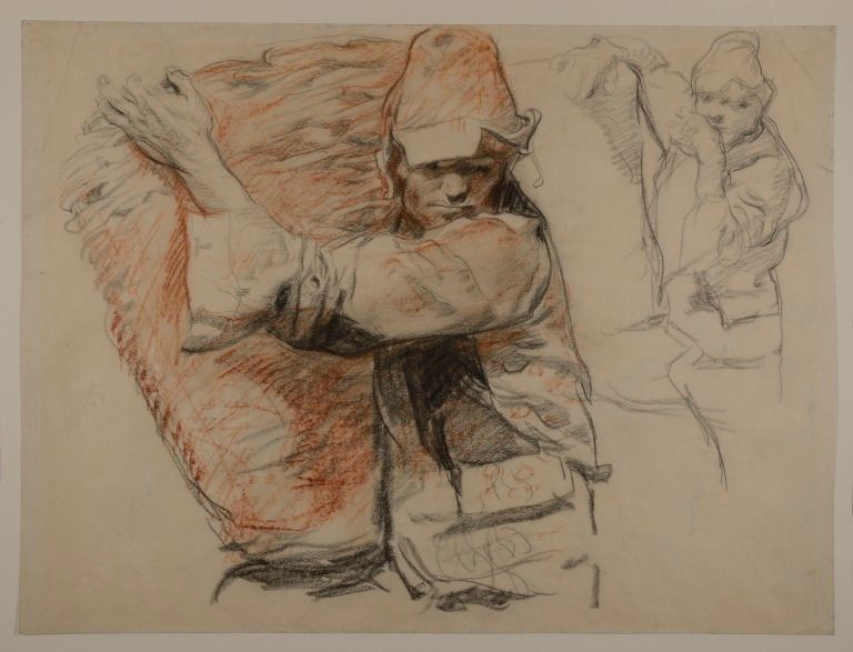 Man with a Basket