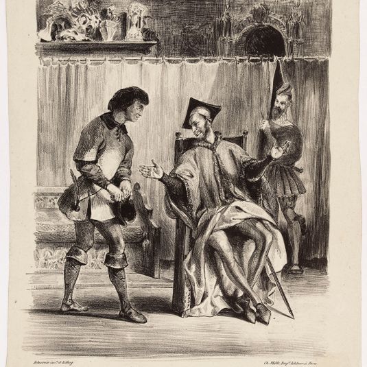 Méphistophélès recevant l'écolier (Delteil 63)