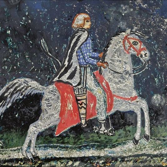 Dora Carrington, Iris Tree on a Horse