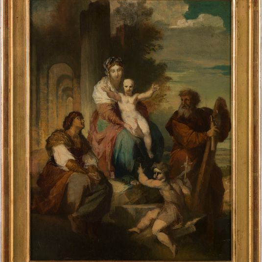 Esquisse pour l'église Saint-Nicolas -des-Champs : La Sainte-Famille