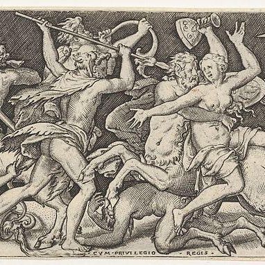 Plate VIII from Battles and Victories (Combats et Triomphes)
