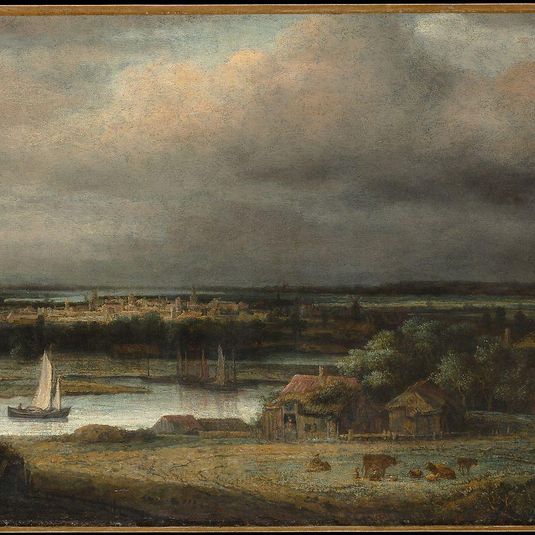 Wide River Landscape
