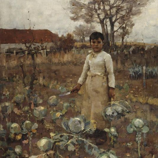 Sir James Guthrie, A Hind's Daughter, 1883and British Sign Language Tour | National