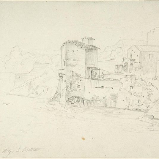 Landscape with Mill and Buildings