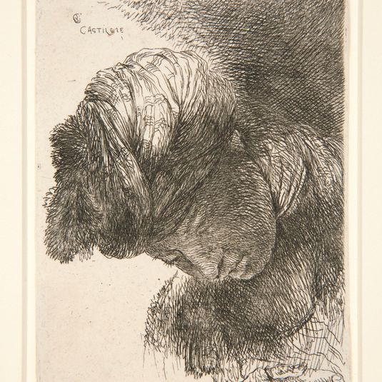 Figure with Their Head Lowered, from the series Small Studies of Heads