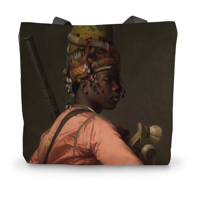 Bashi-Bazouk 1868–69, Jean-Léon Gérôme  Canvas Tote Bag Smartify Essentials