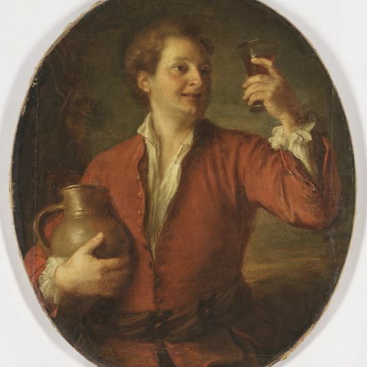 A happy drinker