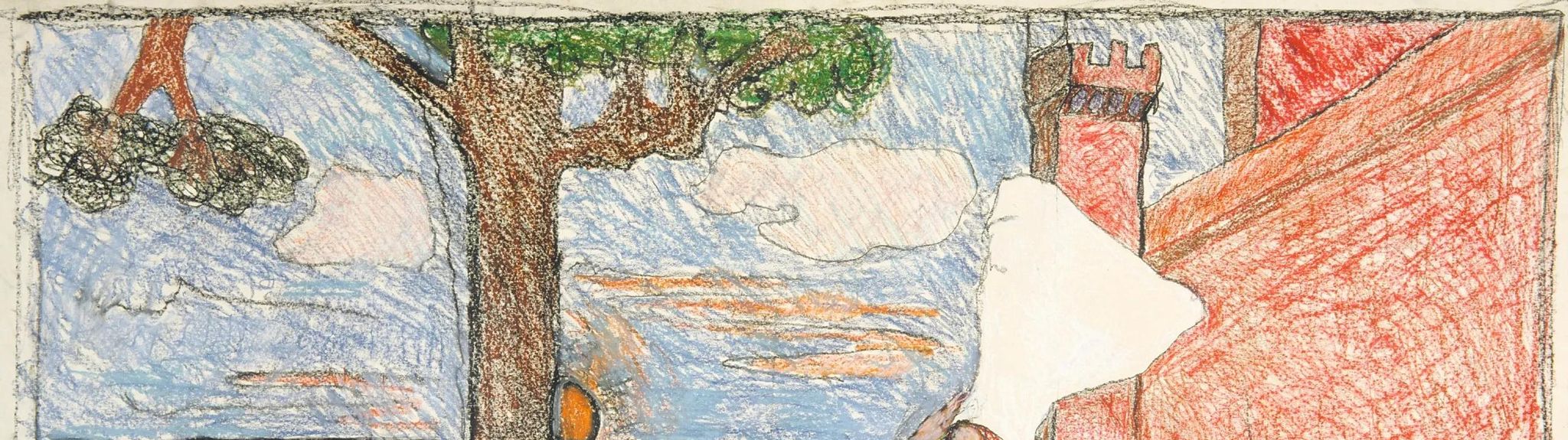 Prayers in a Landscape (from Piero Della Francesca, the Legend of the Cross: Hercules Bringing the Cross to Jerusalem)