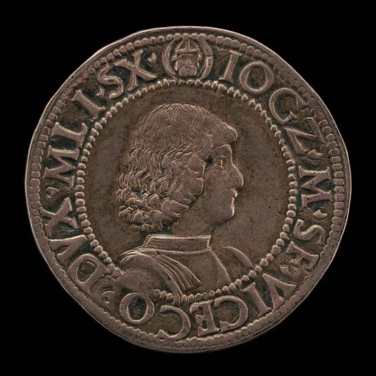 Giangaleazzo Maria Sforza, 1469-1494, 6th Duke of Milan 1476 (obverse)