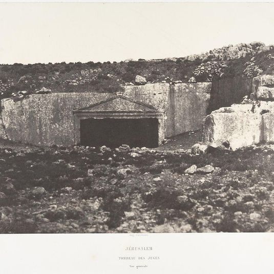 Jérusalem, Tombeau des Juges, Vue générale