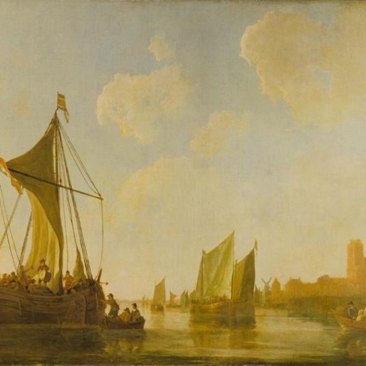 Passage Boat on the Maas