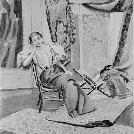 Girl on Chair
