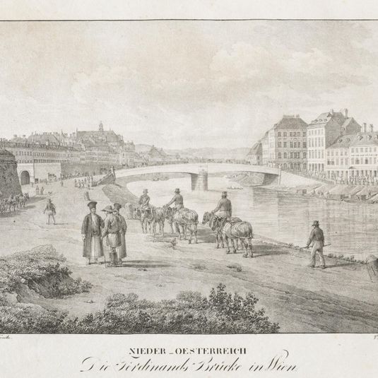 Nieder-oesterreich, Die Ferdinand Brucke in Wien