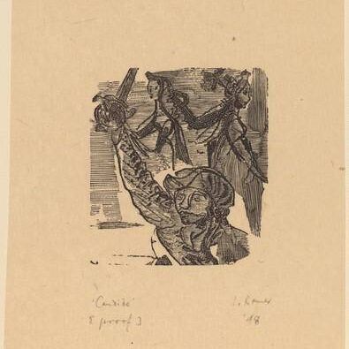 Illustration to Voltaire, "Candide"