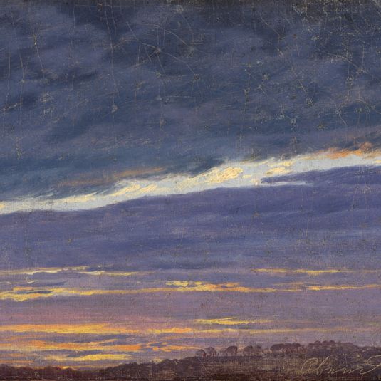 Cloudy Evening Sky