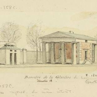 Barrière de la Glacière (Gentilly), 13ème arrondissement, Paris, 1860