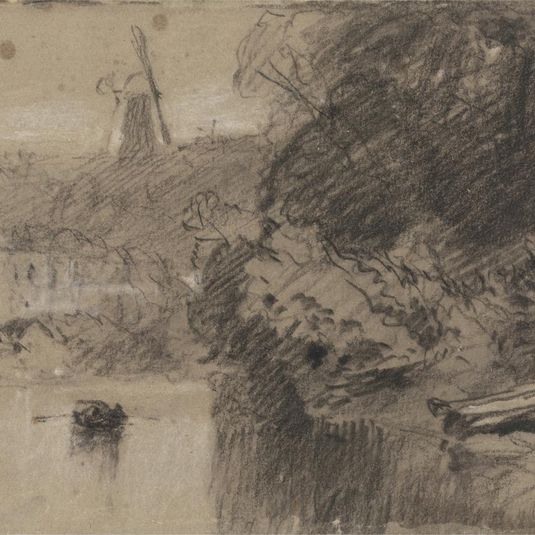 River Landscape, Probably near Thorpe, Norfolk