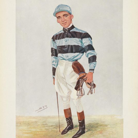 Jockeys of the Victorian and Edwardian Turf executed by Spy and others for the 'Vanity Fair' Series