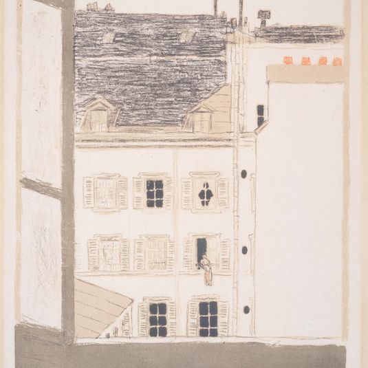 Maison dans la cour (Bouvet 61 ; Roger-Marx 59)