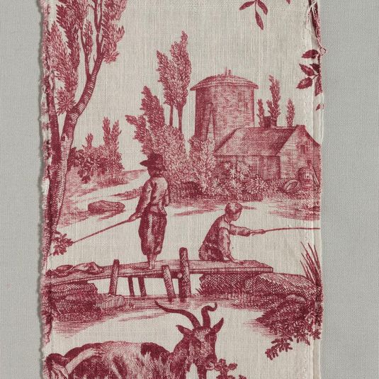 Fragments of Copperplate Printed Cotton
