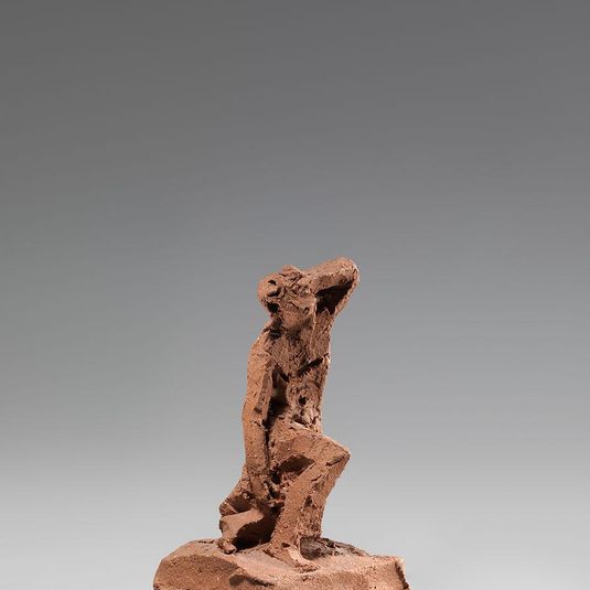 Figural study of a man kneeling