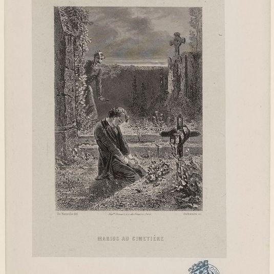 10. Marius au cimetière ["Quelque cotillon"] [Les Misérables]