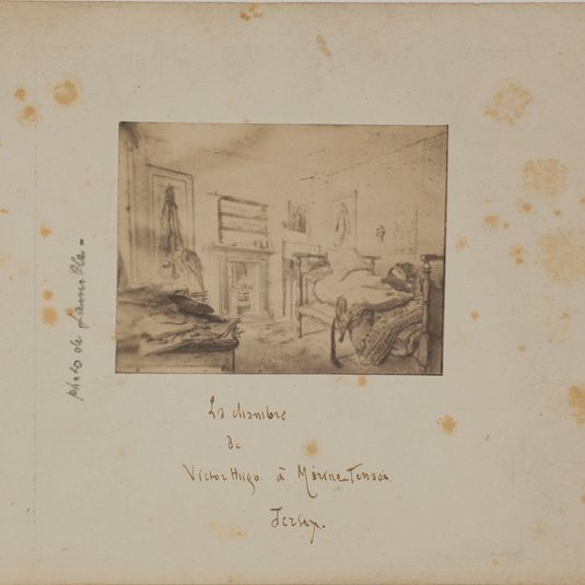 « La chambre de Victor Hugo à Marine Terrace Jersey »