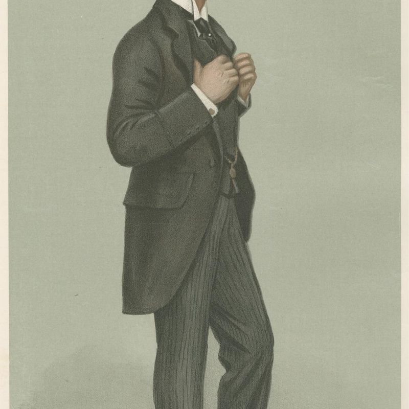 Vanity Fair: Stock Exchange Officials; 'North Bedfordshire', Lord Alwyne Frederick Compton, August 3, 1902