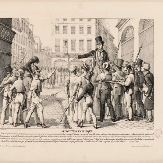 Allocution énergique.