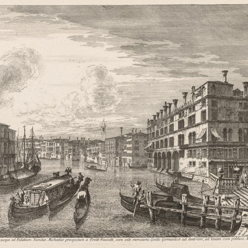 Views of Venice:  Grand Canal