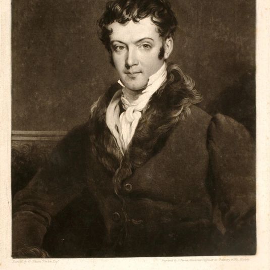 Portrait of Washington Irving, Esqr.