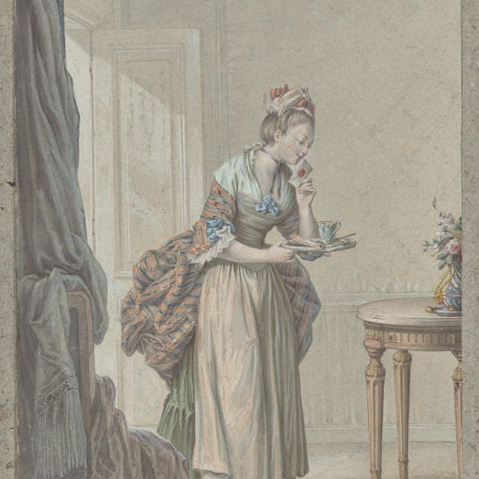 Woman with a Letter