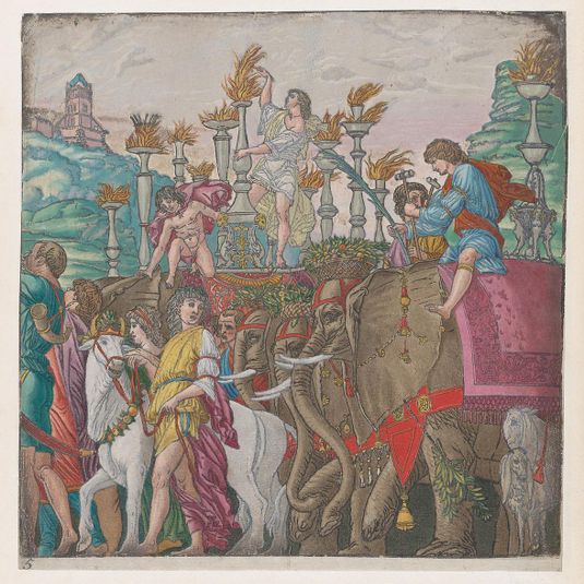 Sheet 5: Elephants, from The Triumph of Julius Caesar